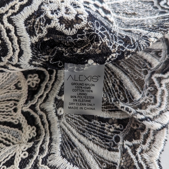NWT Alexis Boda Embroidered Victorian Lace Puff Sleeve Top - Picture 9 of 10